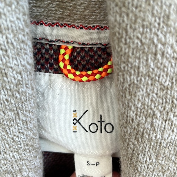 Koto button up sweater - Picture 2 of 3